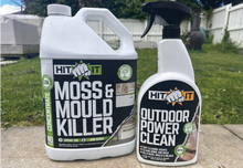 Load image into Gallery viewer, Moss and Mould Killer Concentrate &amp; Outdoor Power Clean Bundle Pack